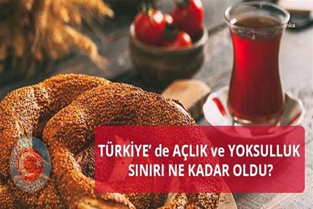 KASIMDA AÇLIK SINIRI 14 BİN 25, YOKSULLUK SINIRI 45 BİN 686 LİRAYA YÜKSELDİ