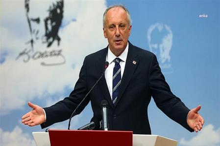 Muharrem İnce: Bütün yol arkadaşlarımı CHP'ye üye olmaya davet ediyorum