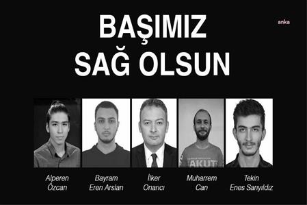 AKUT'tan Seyitgazi'deki yangında yaşamını yitiren 5 gönüllüsü için başsağlığı mesajı